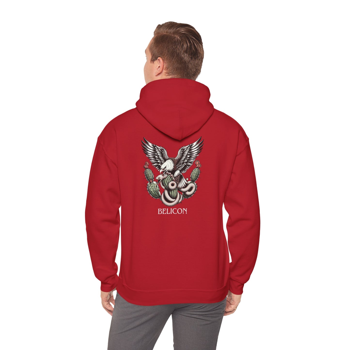 Unisex Heavy Blend™ Hooded Sweatshirt Eagle Mexa