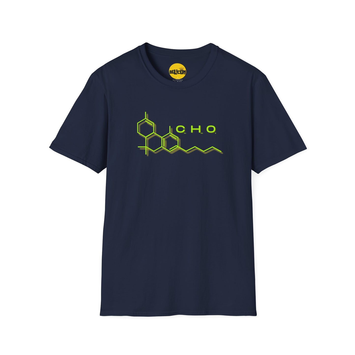 Unisex Softstyle T-Shirt THC Molecule