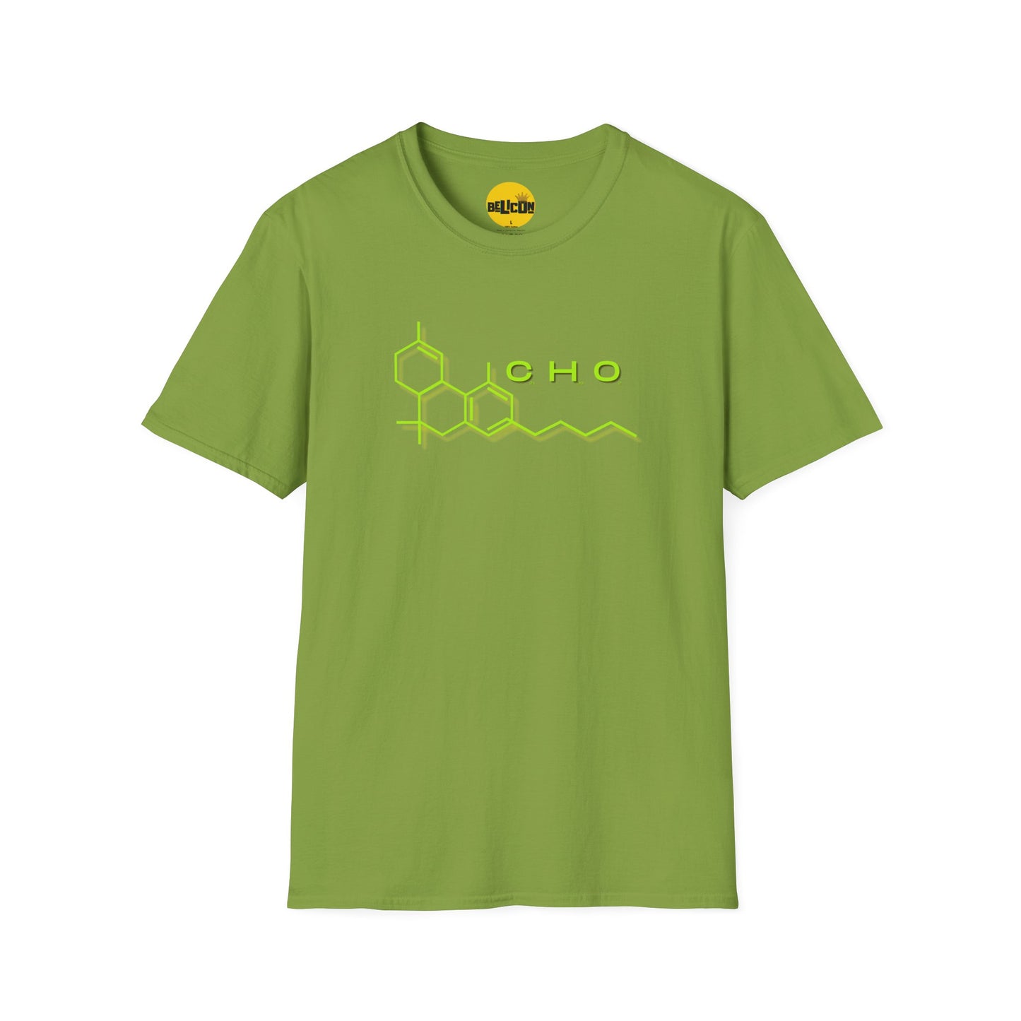 Unisex Softstyle T-Shirt THC Molecule