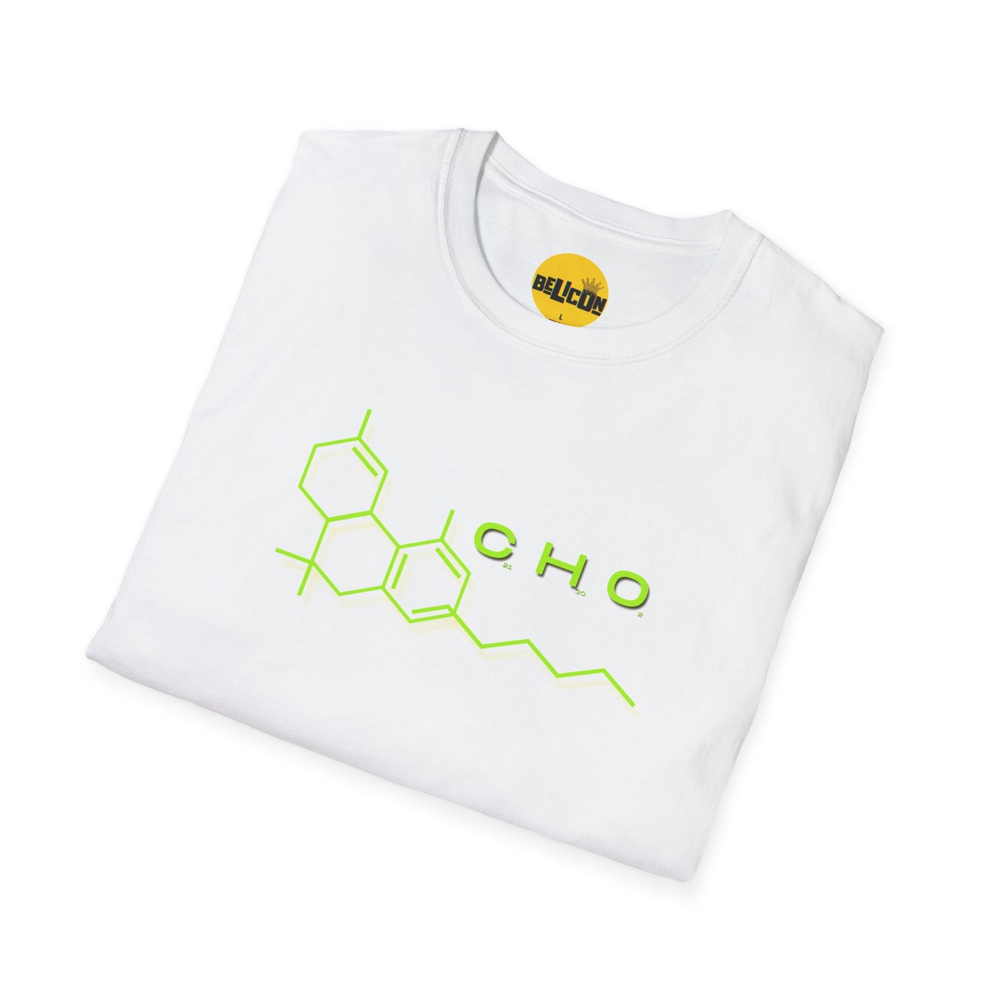 Unisex Softstyle T-Shirt THC Molecule