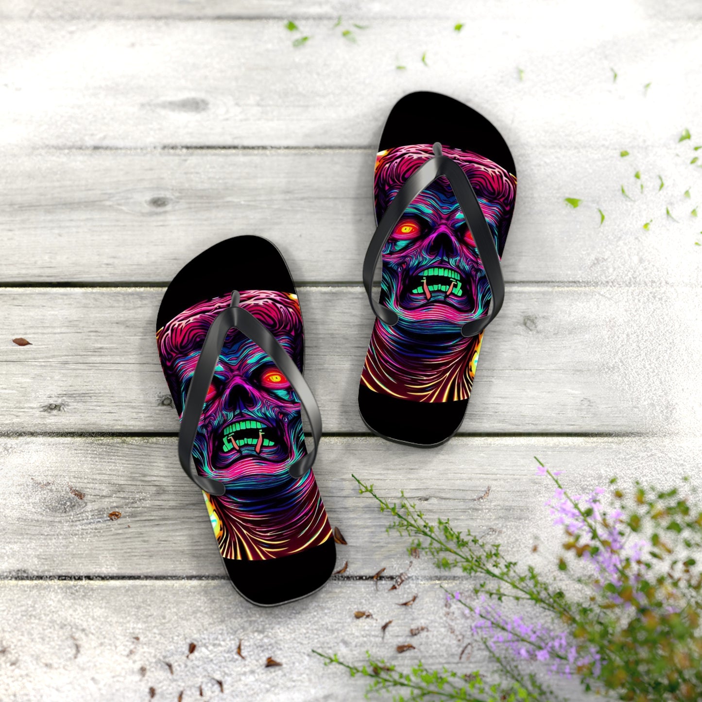 Flip Flops Belicon Hallowen desing