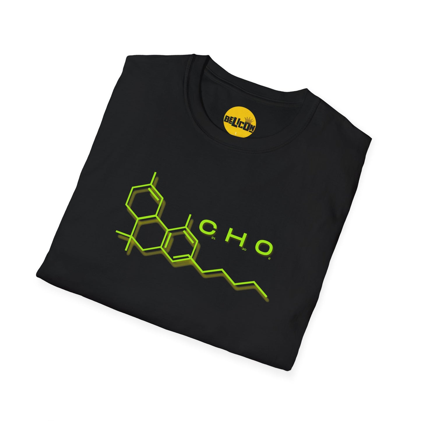 Unisex Softstyle T-Shirt THC Molecule