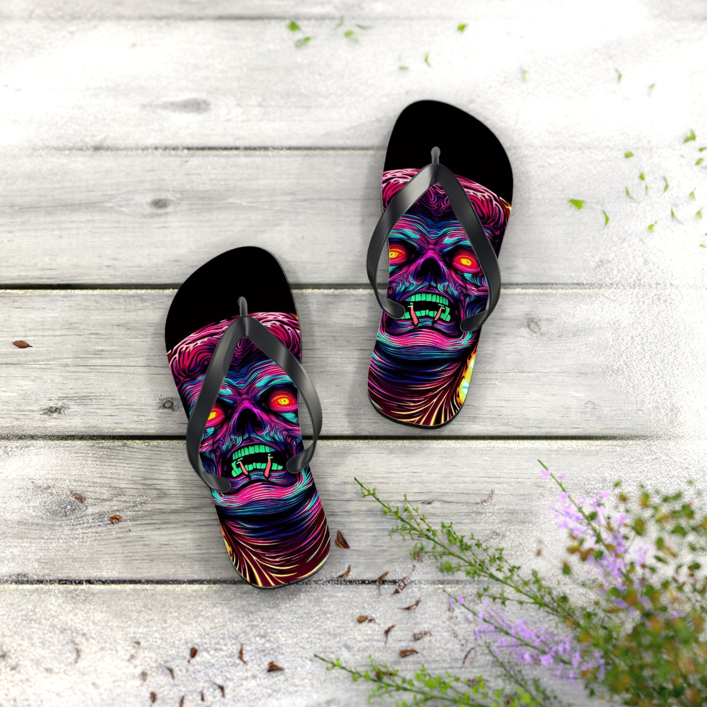 Flip Flops Belicon Hallowen desing