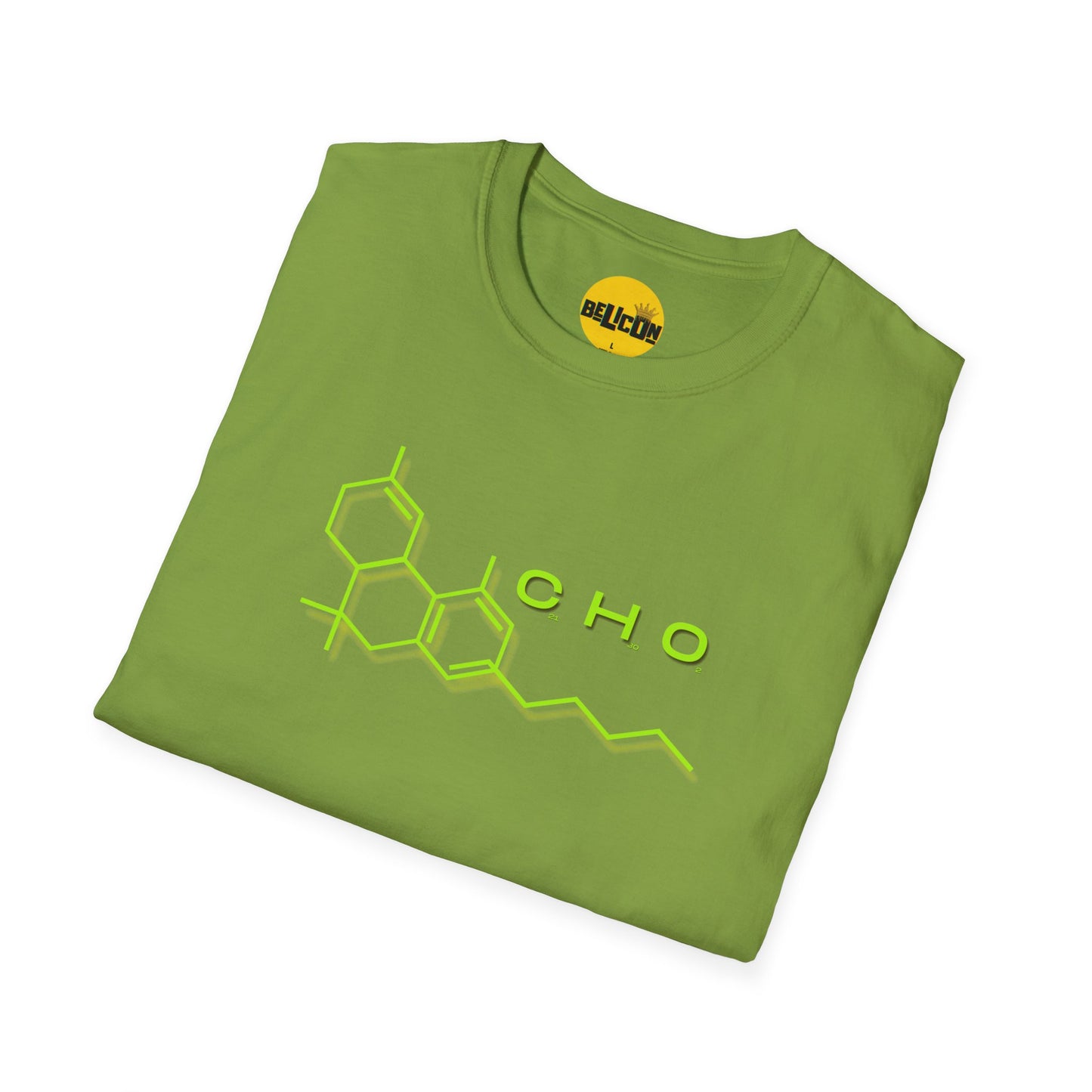 Unisex Softstyle T-Shirt THC Molecule